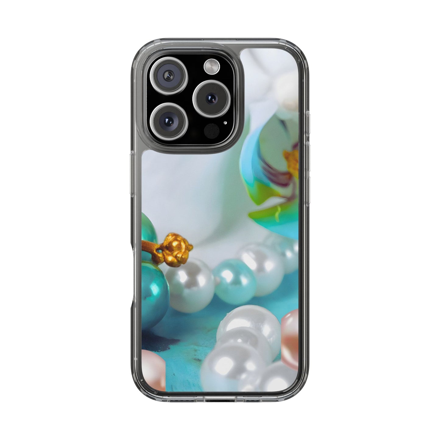 Clear Phone Case – Mermaid's Pearl