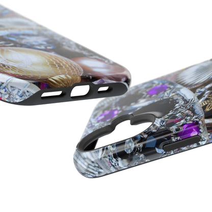 Wireless-Charging Compatible Case – Chrome Jewel