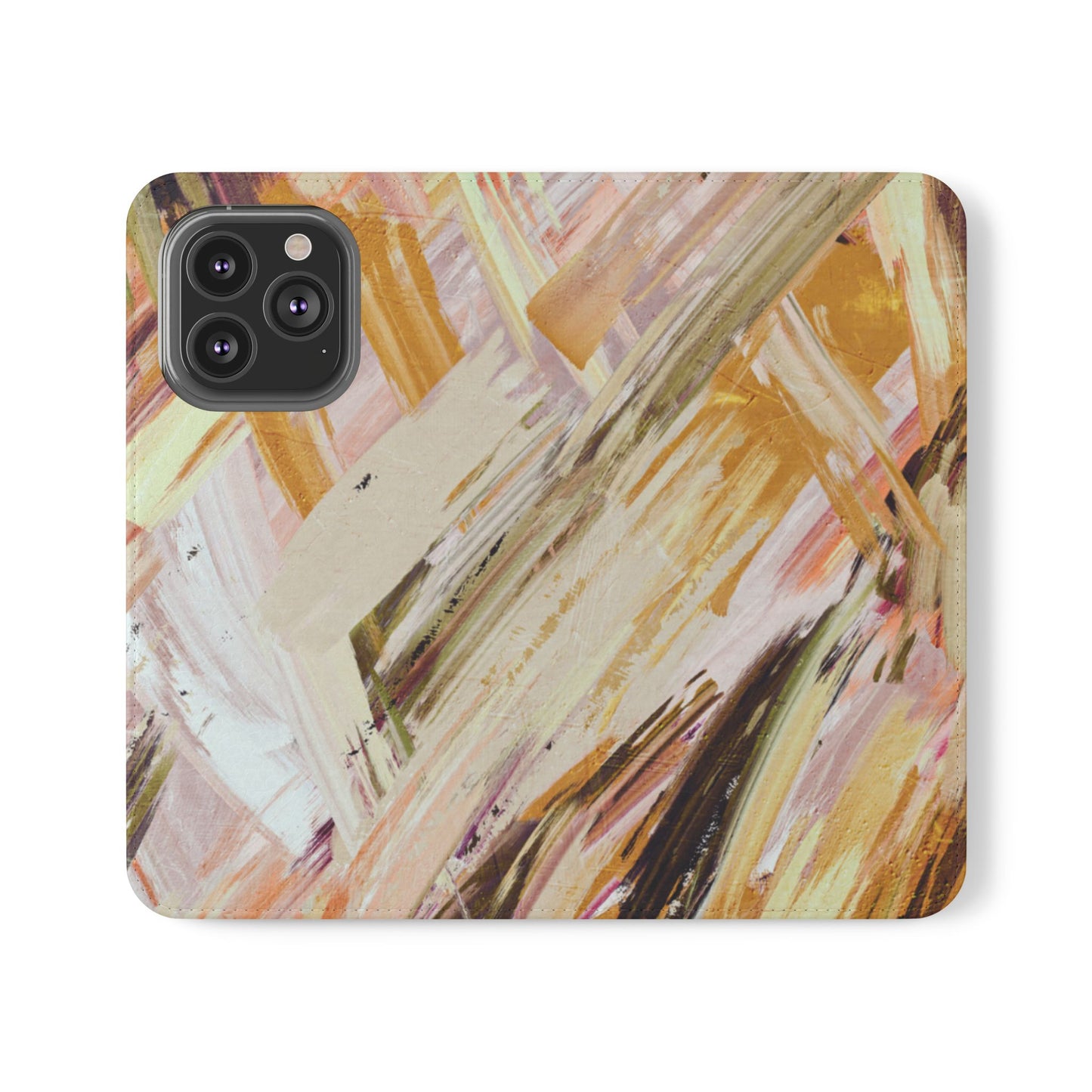 Flip Case – Brush & Bronze