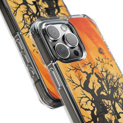 Clear Magnetic Phone Case – Hollow Night