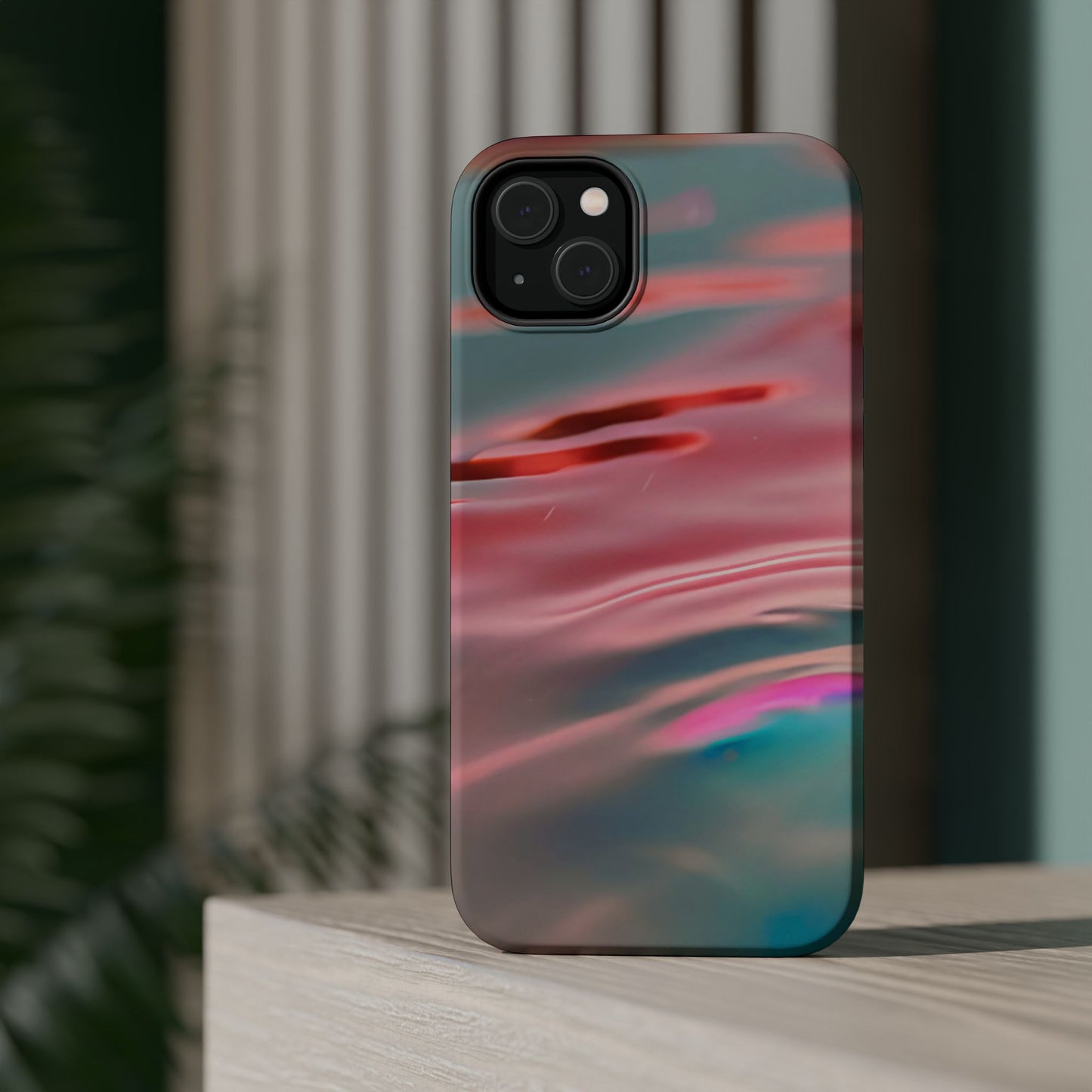 Wireless-Charging Compatible Case – Liquid Sunset