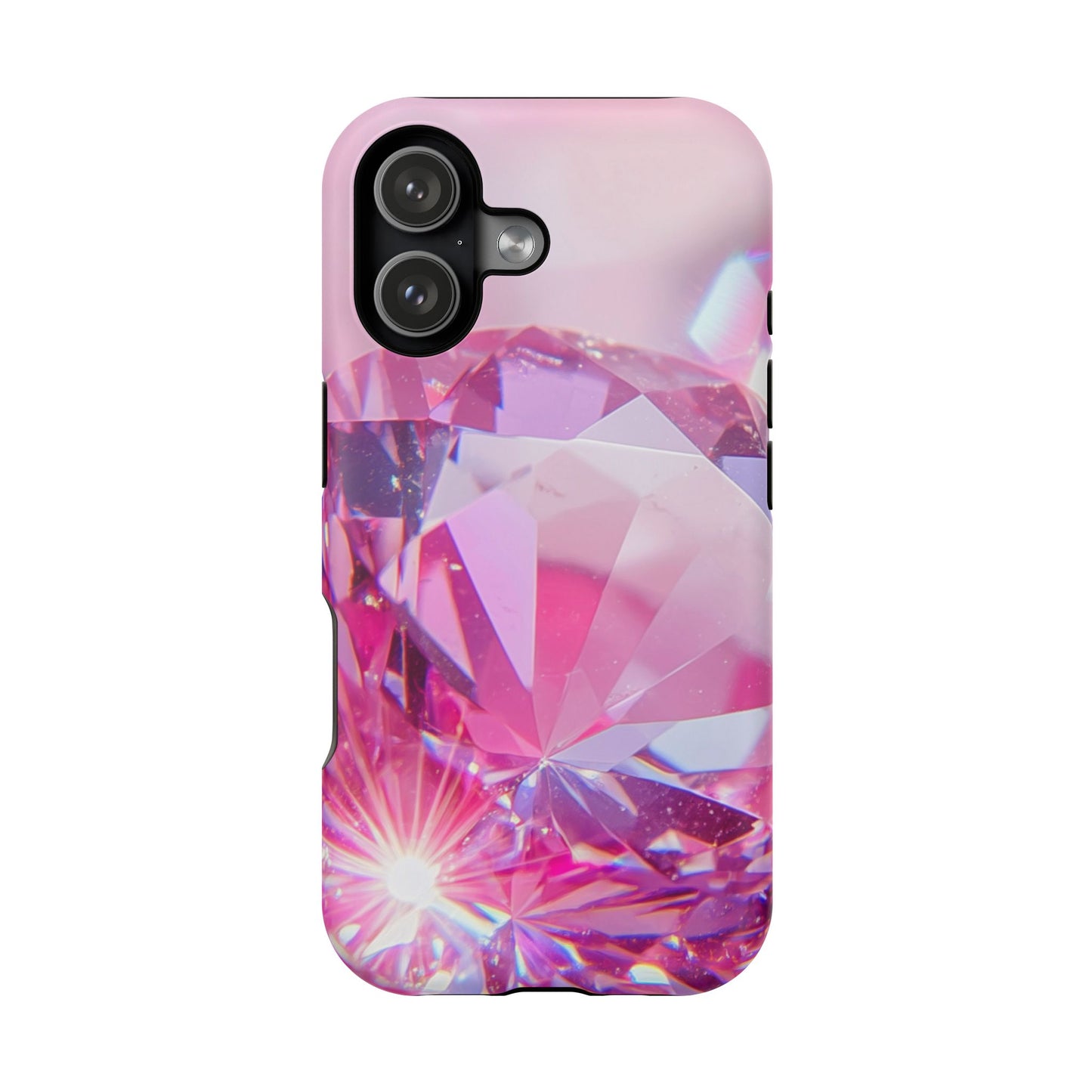 Impact-Resistant Phone Case – Pink Ice