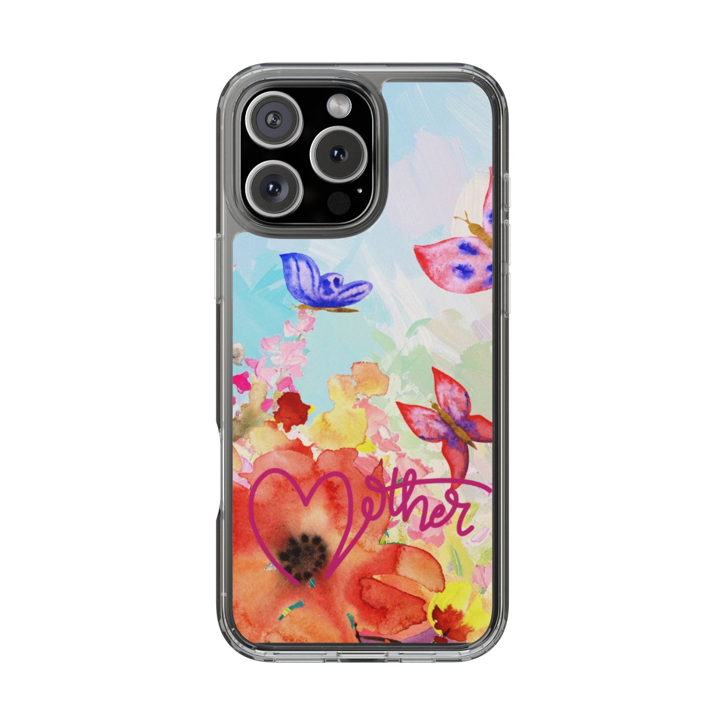 Clear Phone Case – Mother’s Flutter