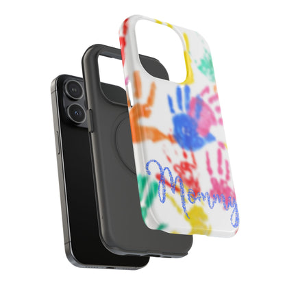 Impact-Resistant Phone Case – Handprint Memories