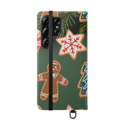 Flip Case – Cookie Season – Compatible with iPhone 11–17 & Samsung Galaxy S21–S25 Series