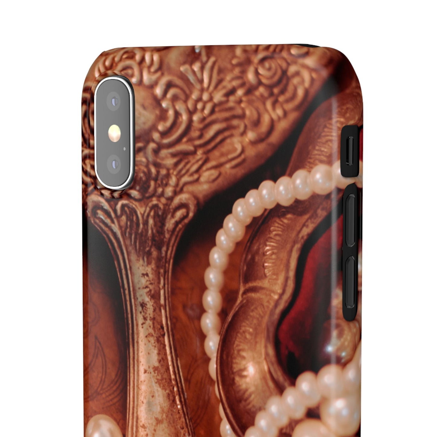 Snap Phone Case – Bronze Vanity