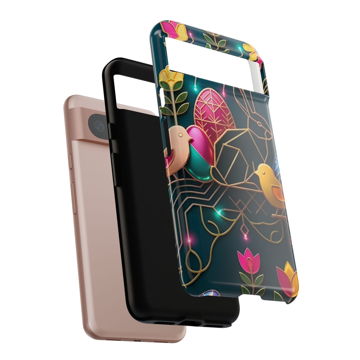 Protective Phone Case – Jeweled Garden