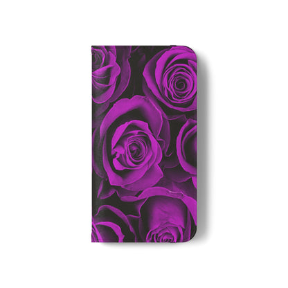 Flip Case – Amethyst Roses
