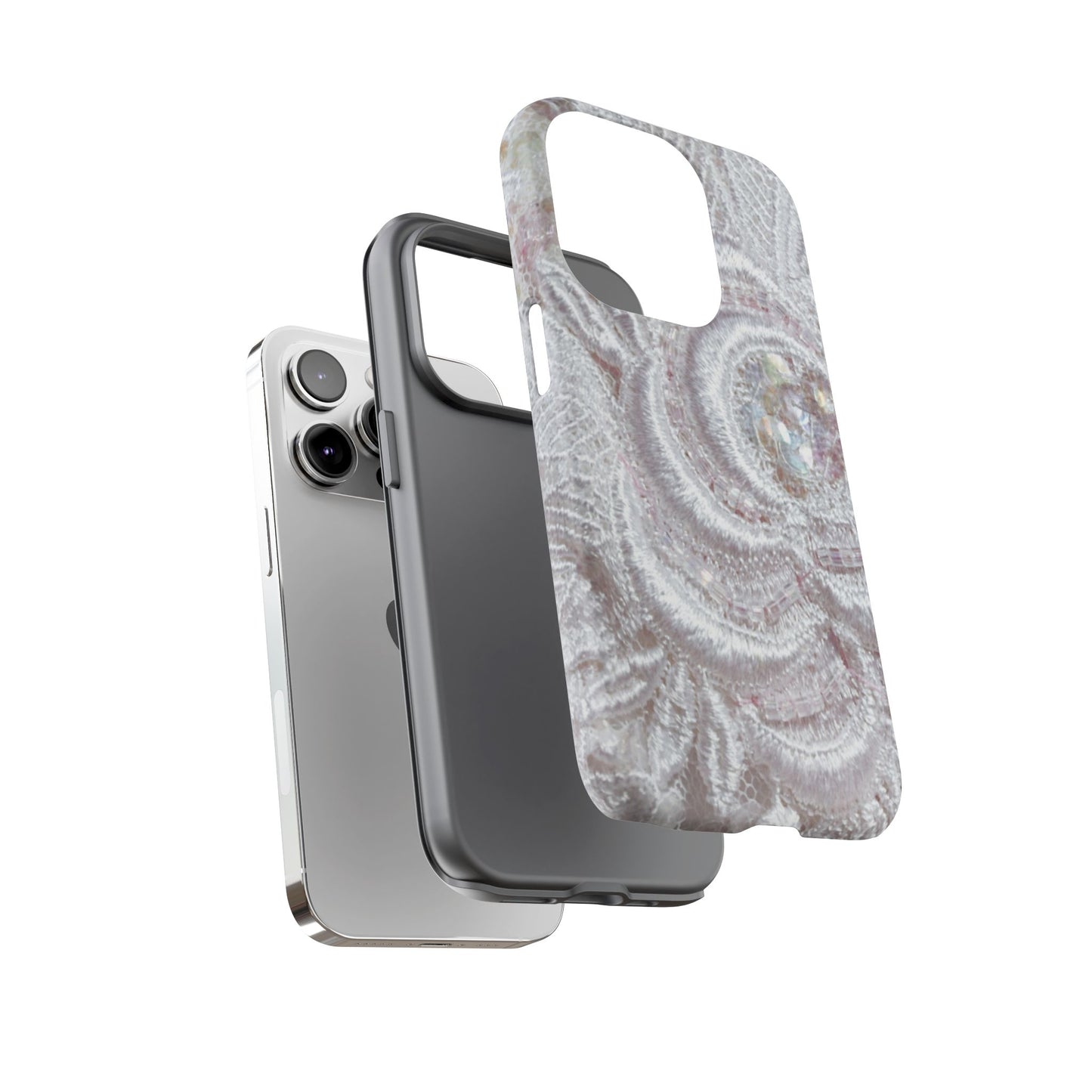 Protective Phone Case – Lace Veil