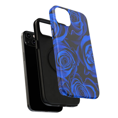 Impact-Resistant Phone Case – Midnight Bloom