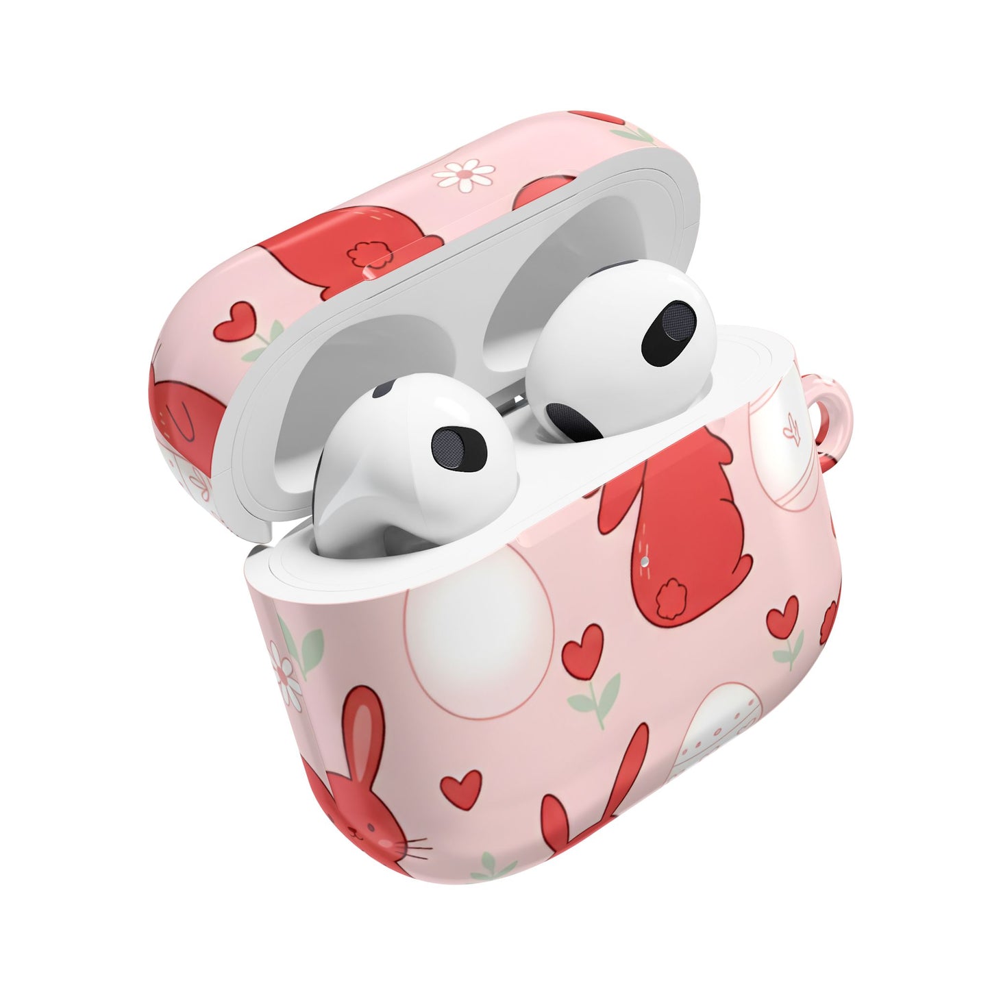 Earbud Case Cover – Hop & Hearts