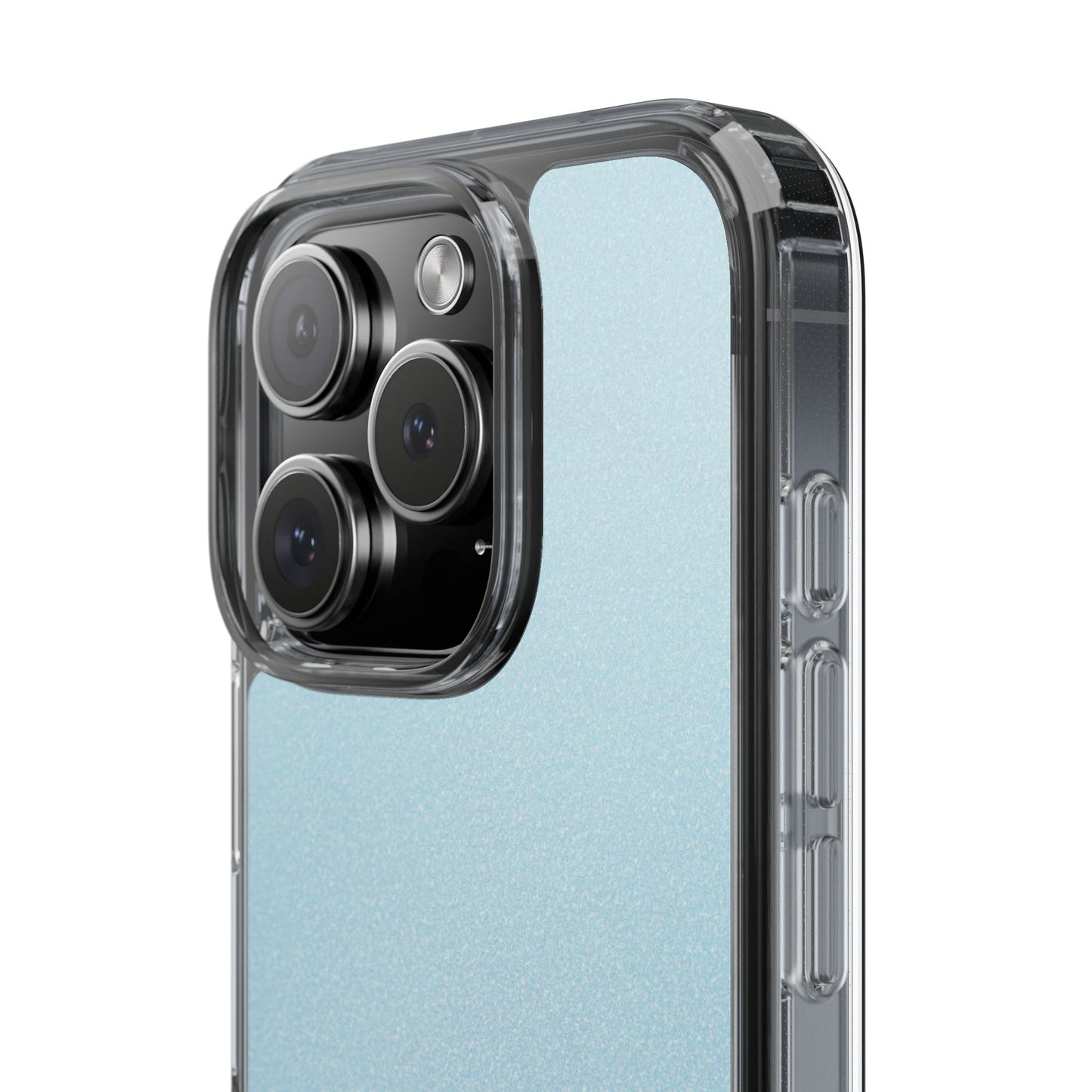 Clear Phone Case – Blue Whisper