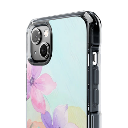 Clear Magnetic Phone Case – Water Petal