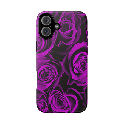 Protective Phone Case – Amethyst Roses