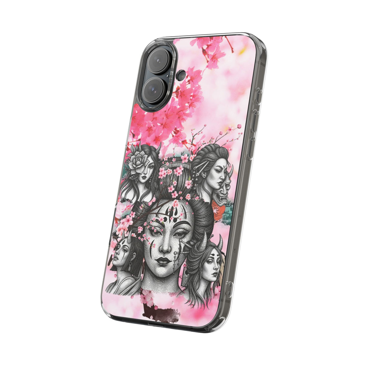 Clear Phone Case – Blossom & Thorn