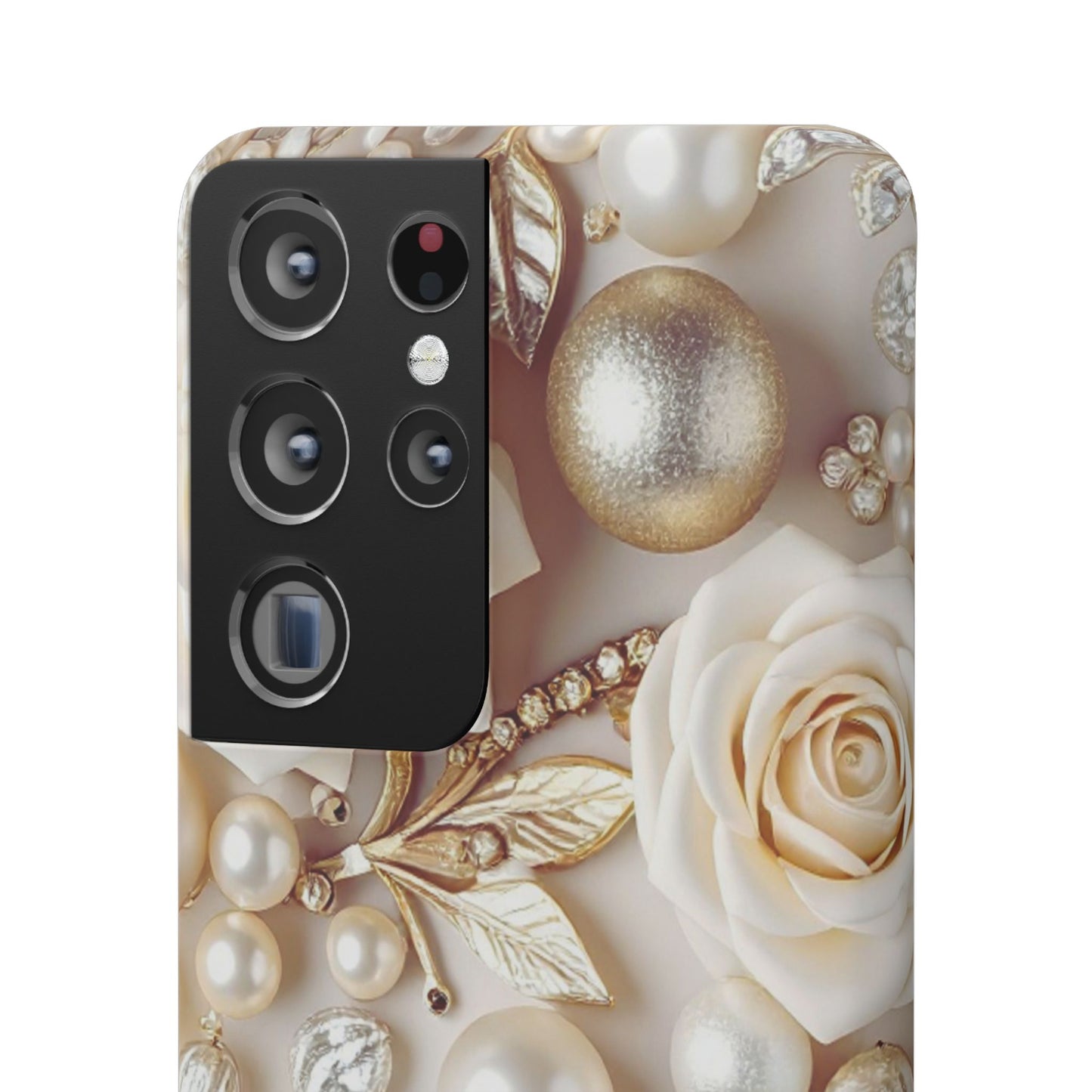 Snap Phone Case – Ivory Opulence