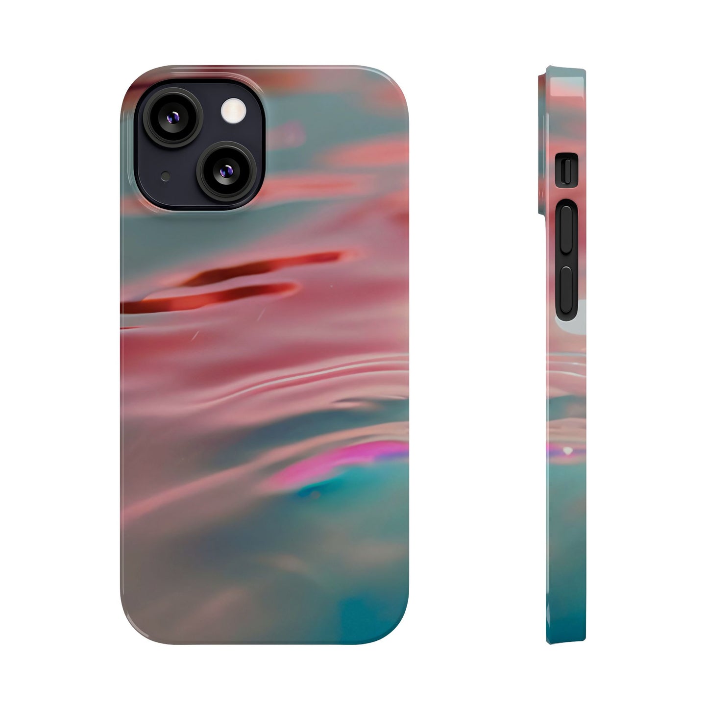 Slim Phone Case – Liquid Sunset