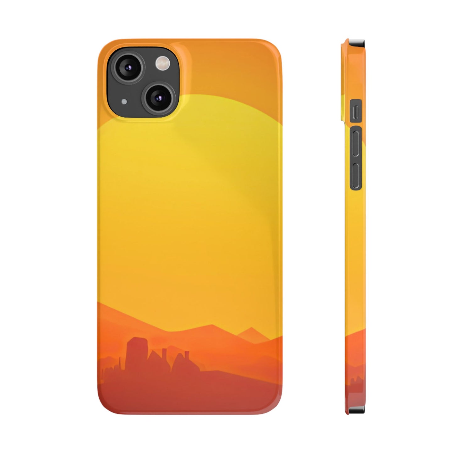 Slim Phone Case – Desert Sunrise