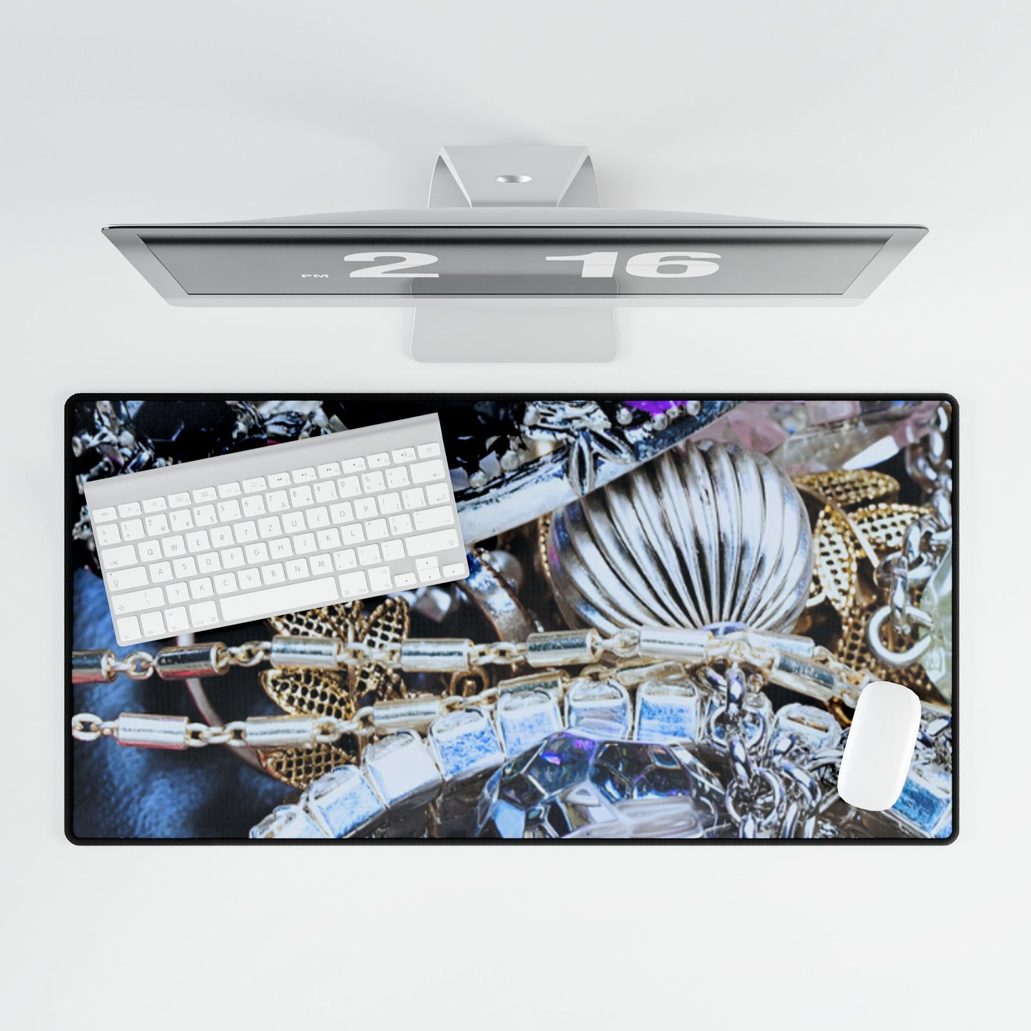 Desk Mat – Chrome Jewel