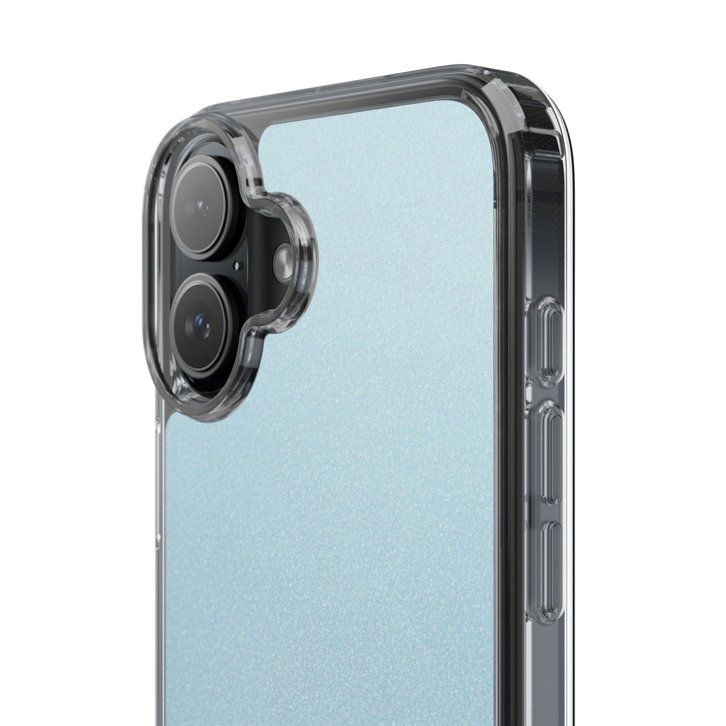 Clear Phone Case – Blue Whisper