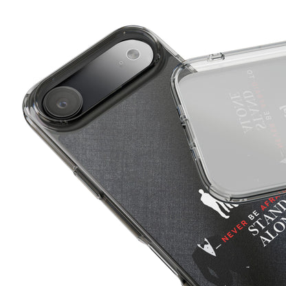 Clear Phone Case – Stand Alone