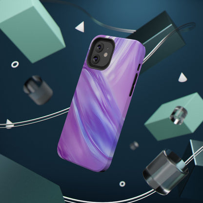 Impact-Resistant Phone Case – Lavender Wave