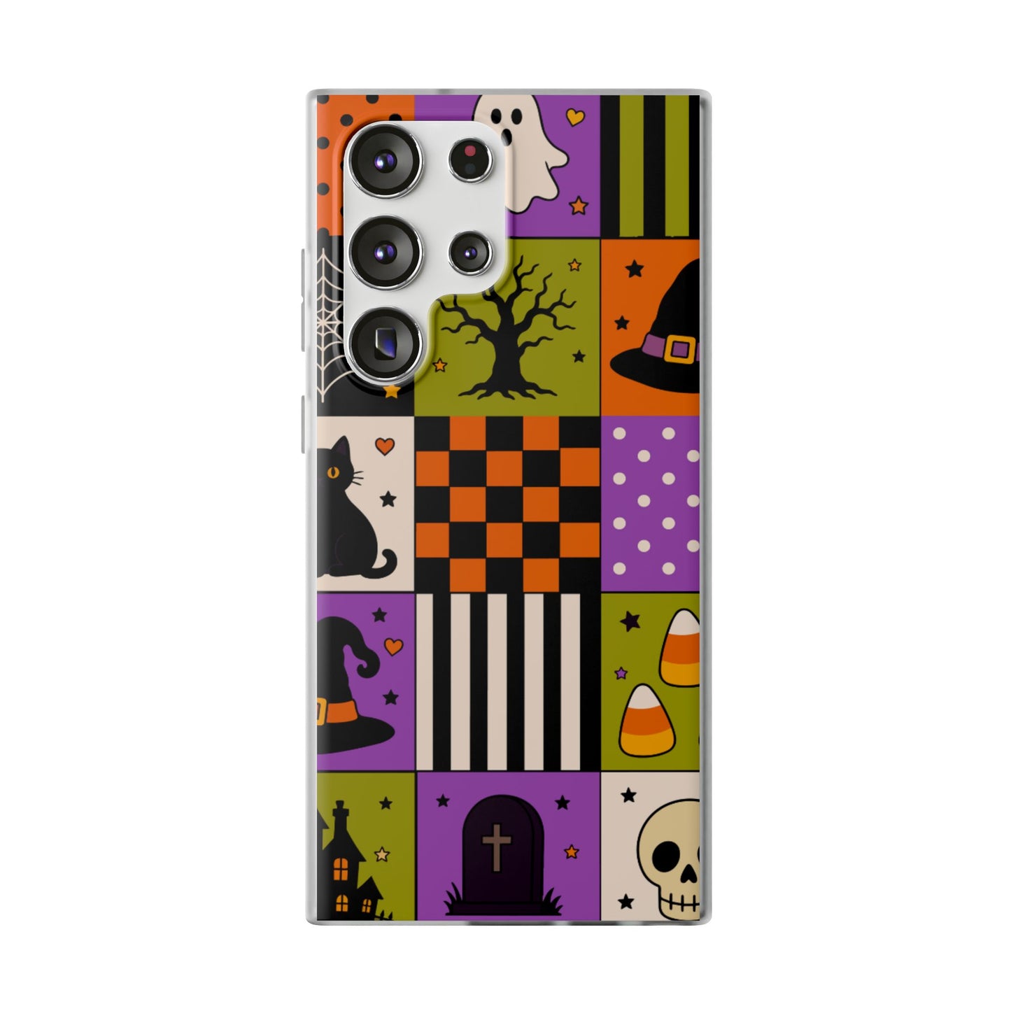 Flexi Case – Spooky Patchwork