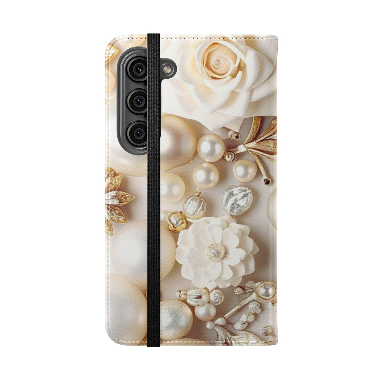 Flip Case – Ivory Opulence