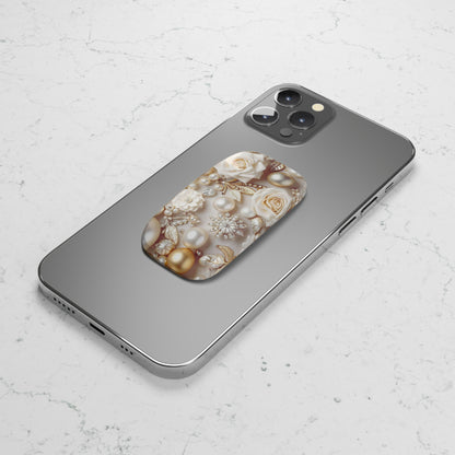 Phone Grip – Ivory Opulence