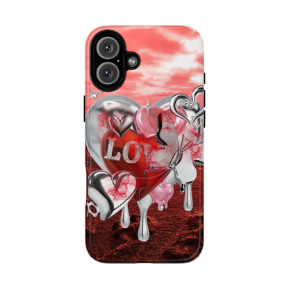 Protective Magnetic Phone Case – Chrome Love