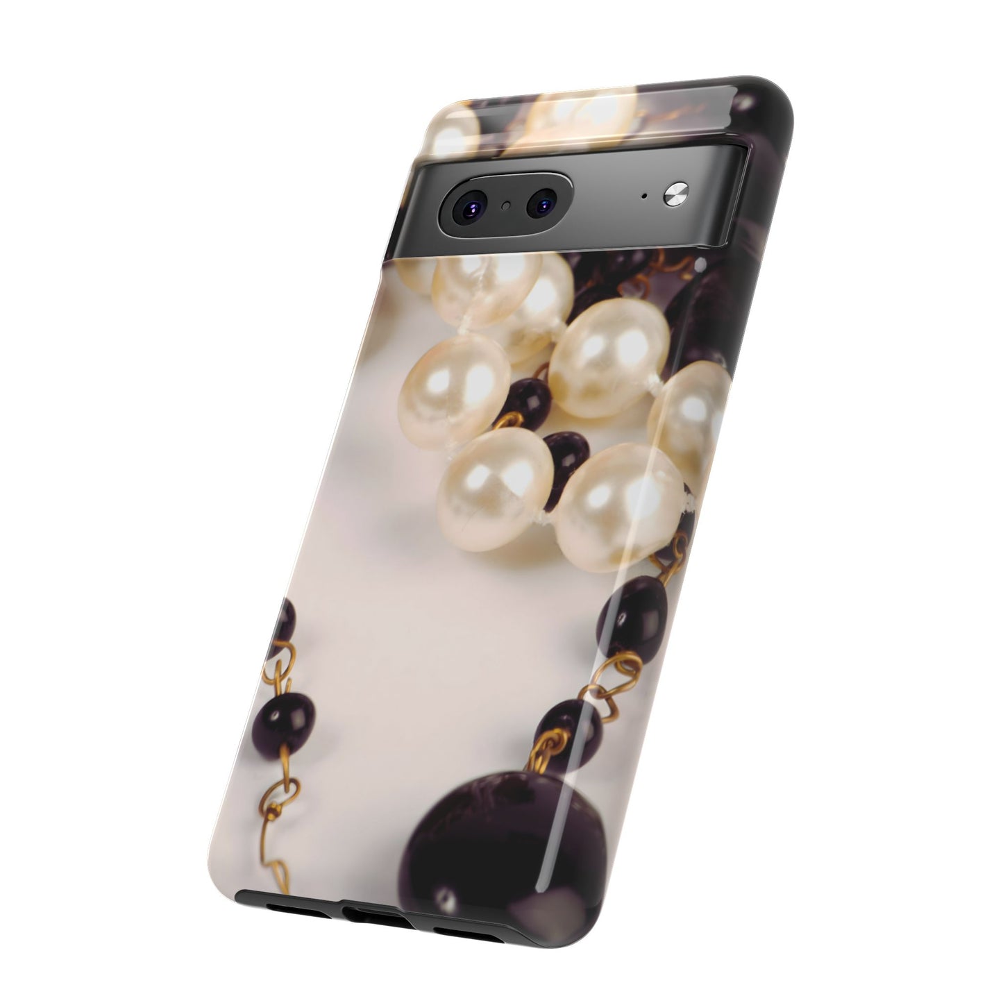 Protective Phone Case – Noir Pearl