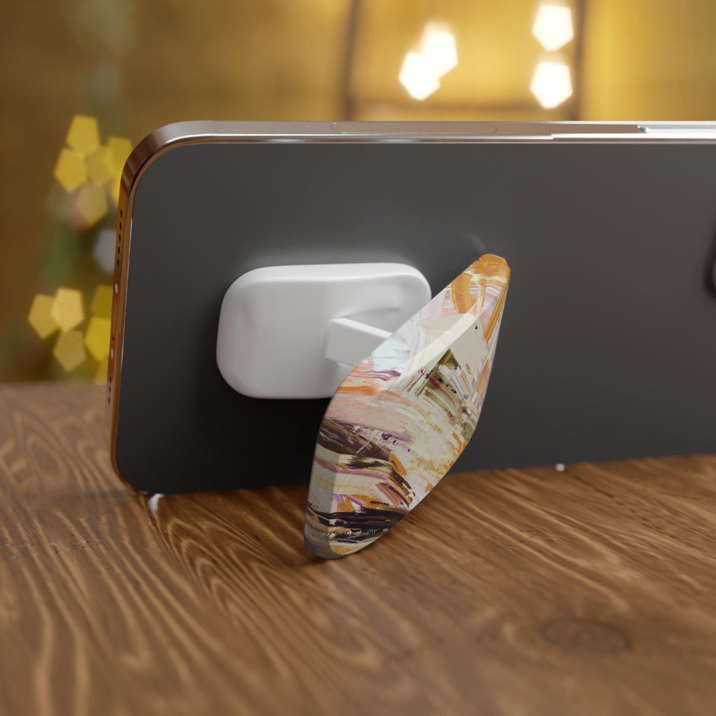Phone Grip – Brush & Bronze