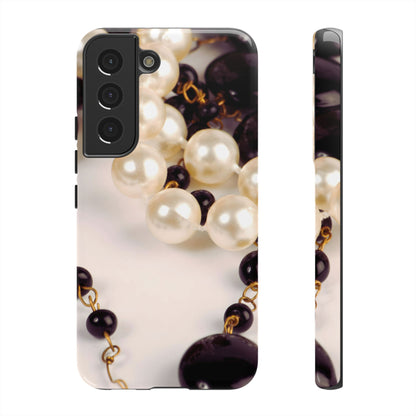 Protective Phone Case – Noir Pearl