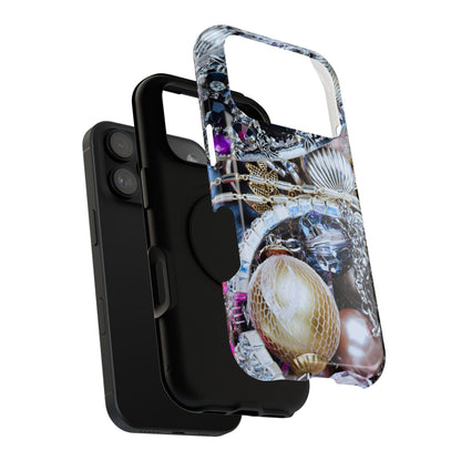 Impact-Resistant Phone Case – Chrome Jewel