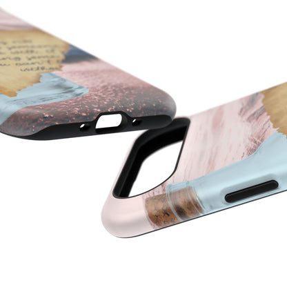 Impact-Resistant Phone Case – Written in the Tide – Compatible with iPhone 11–17 & Samsung Galaxy S22–S26 Series