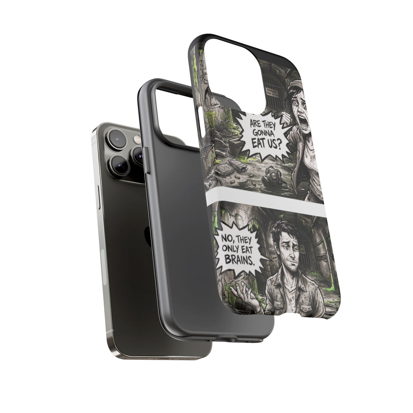 Protective Phone Case – Brains Only