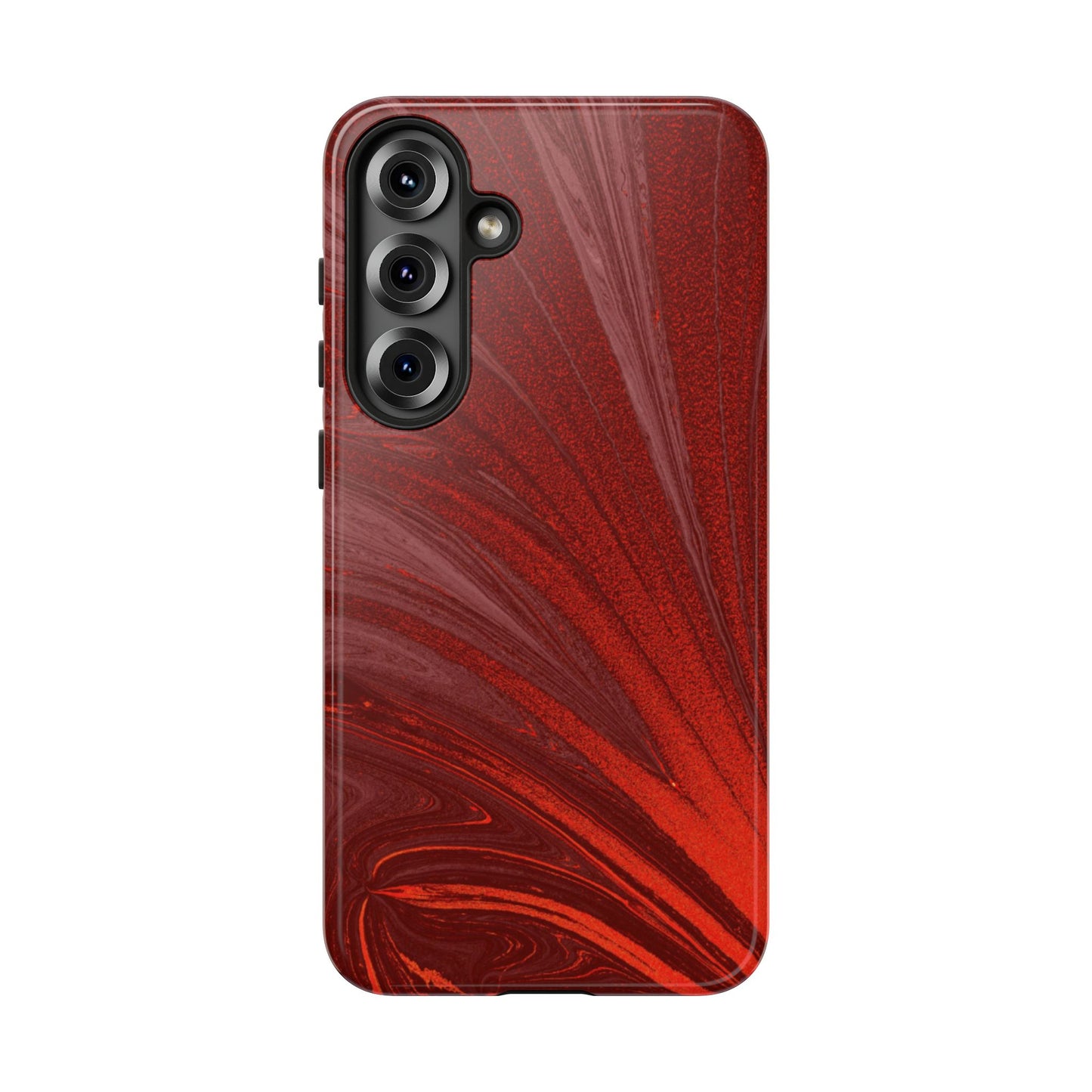 Protective Phone Case – Crimson Current