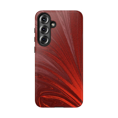 Protective Phone Case – Crimson Current