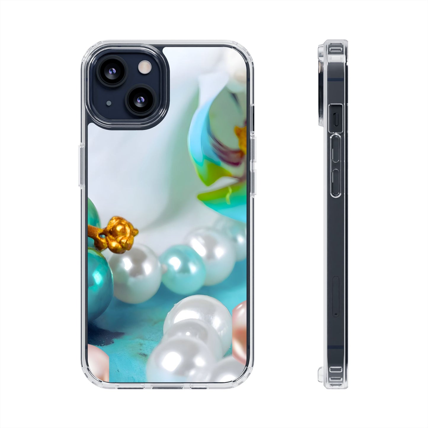 Clear Phone Case – Mermaid's Pearl