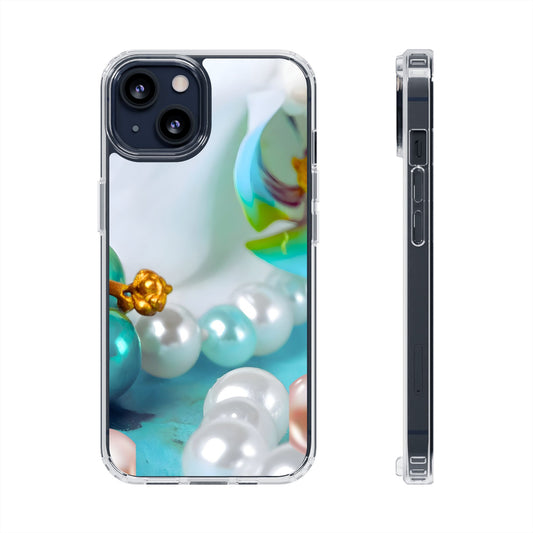 Clear Phone Case – Mermaid's Pearl
