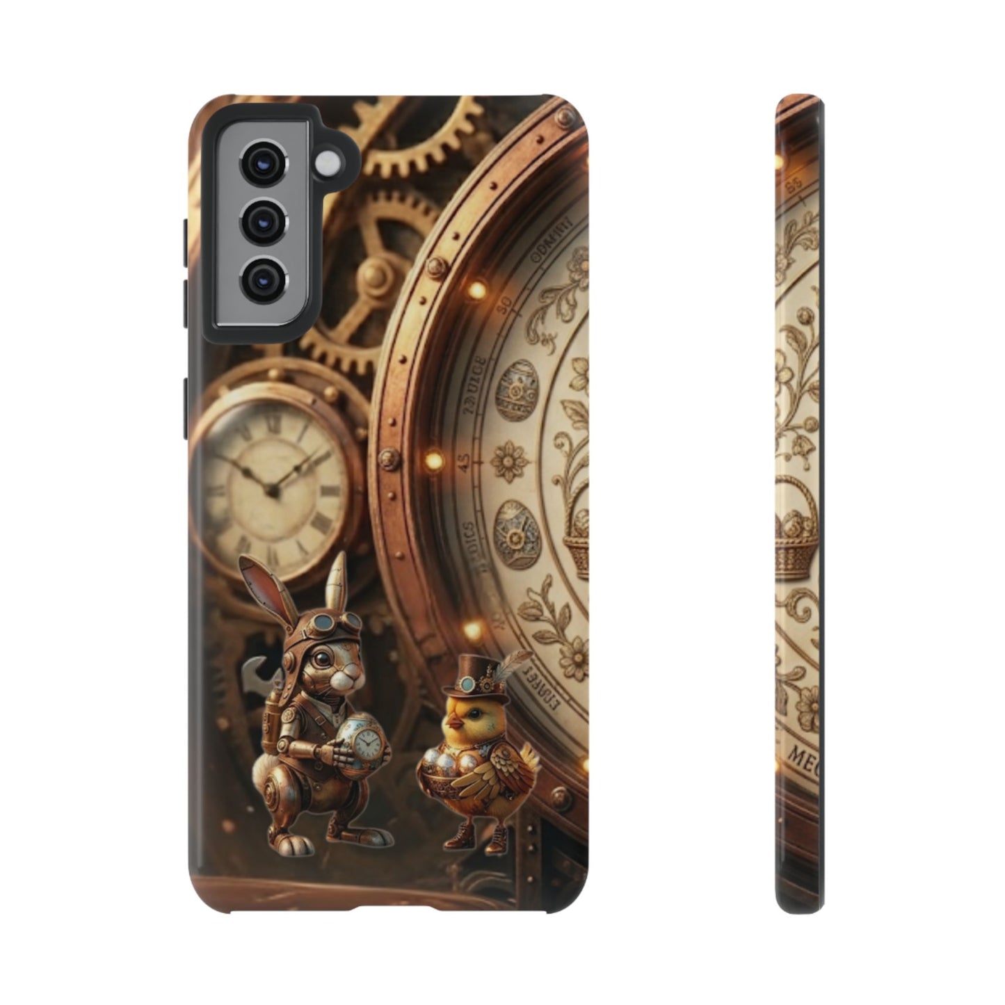 Protective Phone Case – Clockwork Cottontail