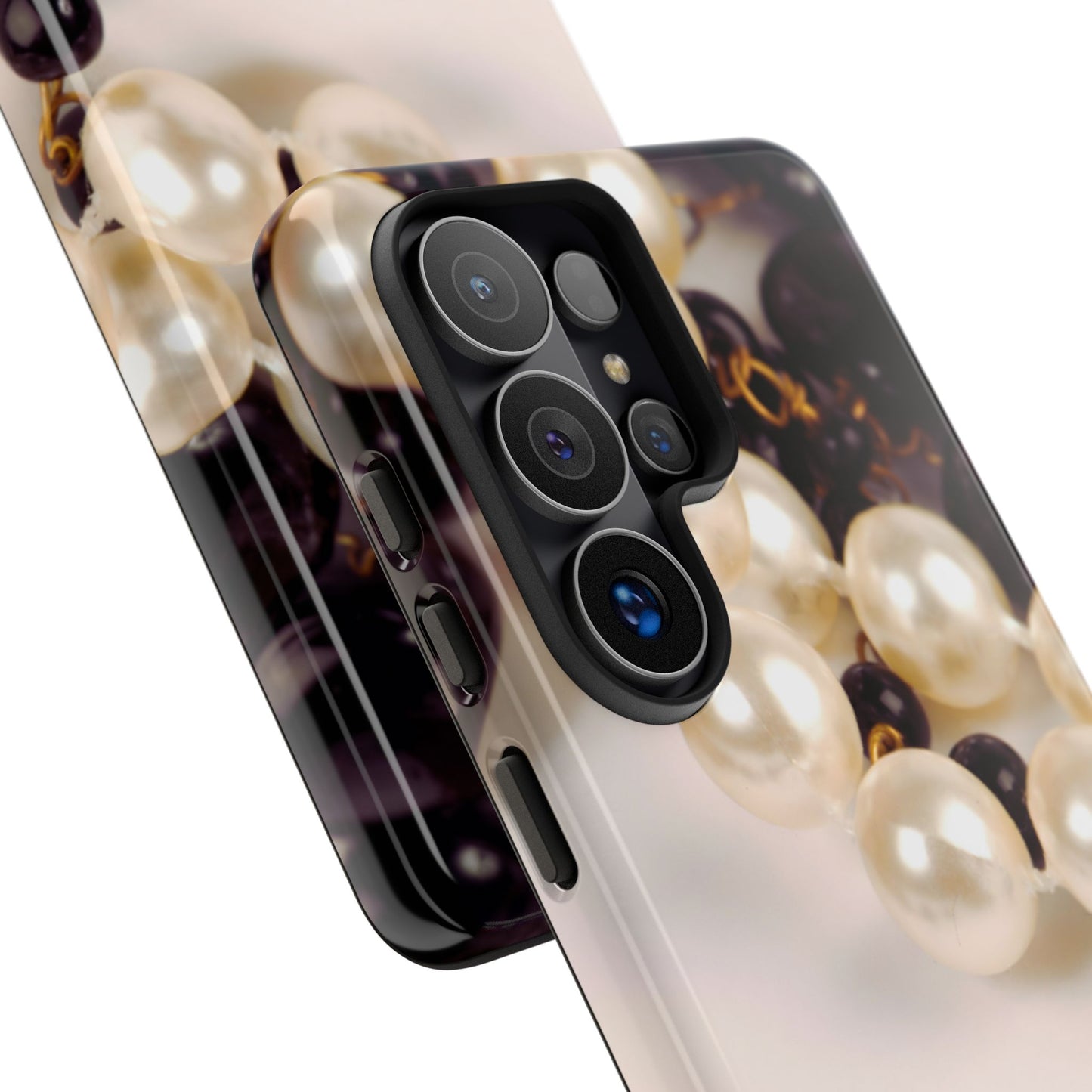 Protective Phone Case – Noir Pearl
