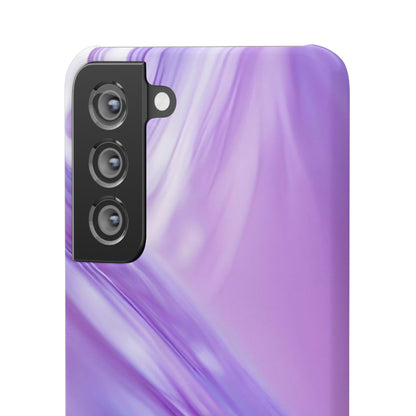 Snap Phone Case – Lavender Wave