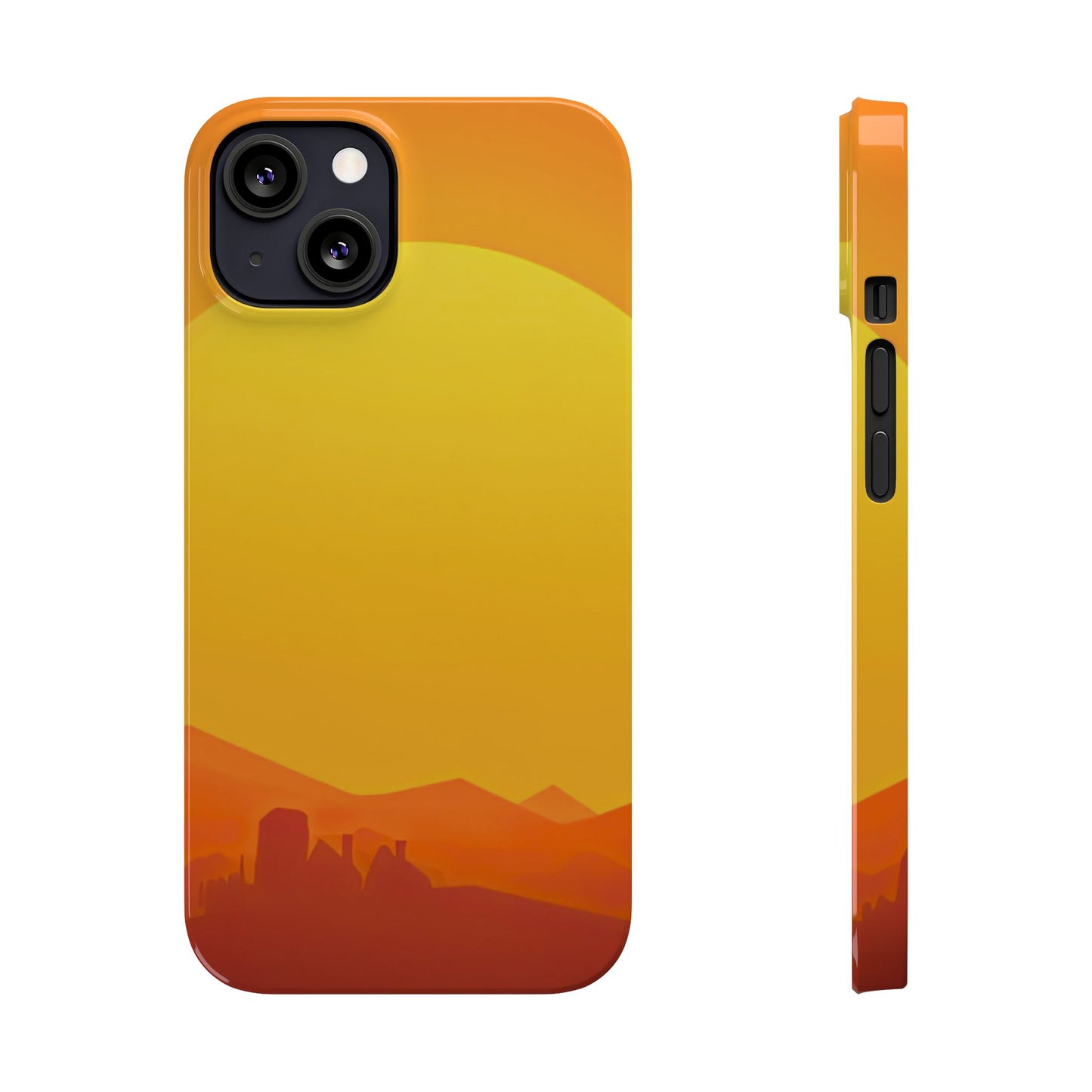 Slim Phone Case – Desert Sunrise