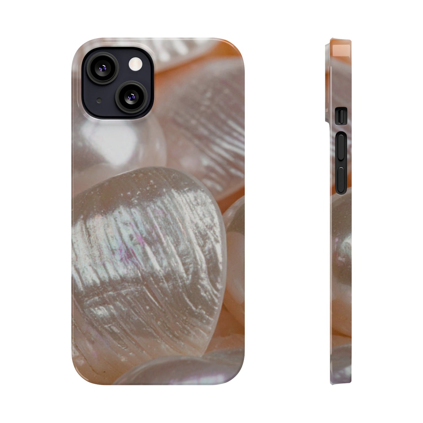 Slim Phone Case – Blush Pearl