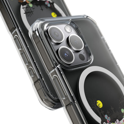Clear Magnetic Phone Case – Graveyard Shift