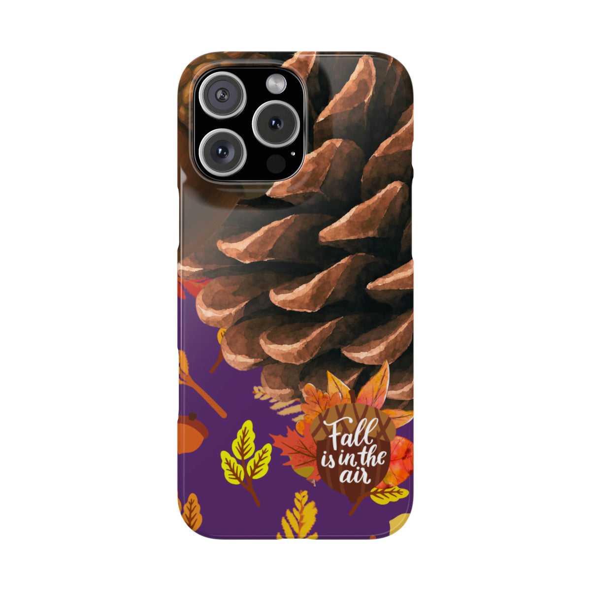 Slim Phone Case – Pine & Plenty – Compatible with iPhone 11–17 Series
