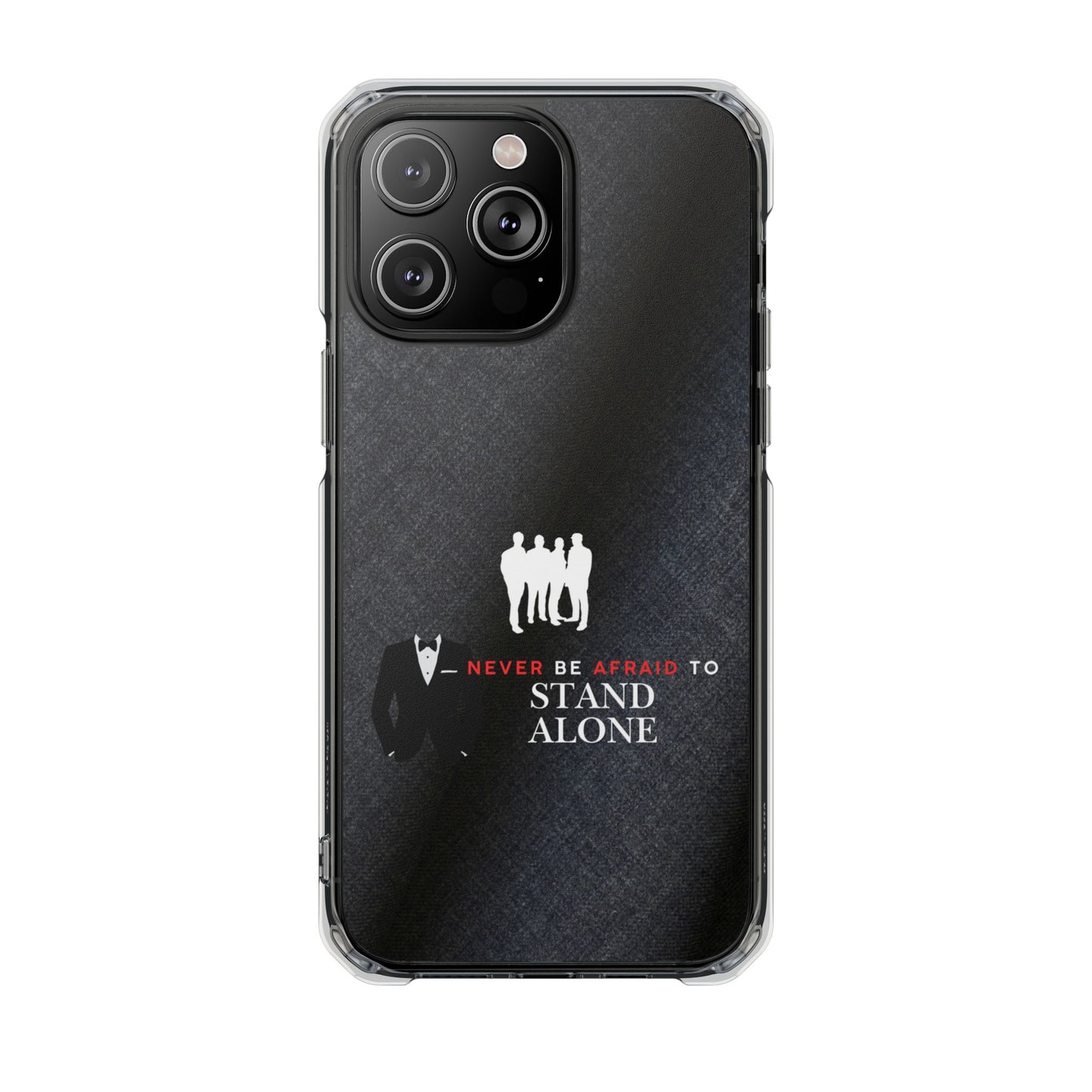 Clear Magnetic Phone Case – Stand Alone