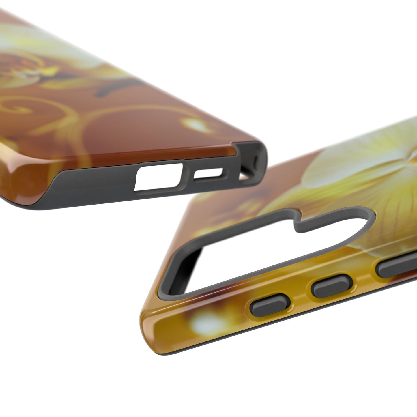 Protective Phone Case – Amber Orchid