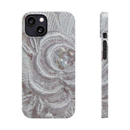 Slim Phone Case – Lace Veil